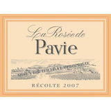 "La Rosée de Pavie"2007, Bordeaux Rosé, Saint-Émilion, France︱"ラ • ルース • ド • パヴィ"2007, ボルドーロゼ, サン • テミリオン, フランス | 750ml